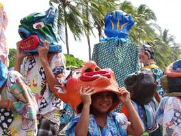 Mascarada en Puntarenas (mi foto)